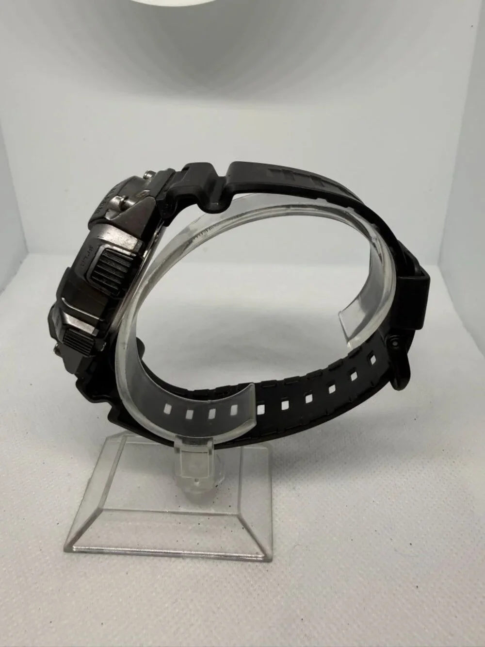 Casio W-735H Men's Black Digital Sport Watch 100M WR Vibe Alarm AS-IS - Picture 4 of 11